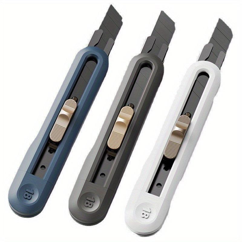 Heavy Duty Box Cutter Retractable Utility Razor for Warehouse Office