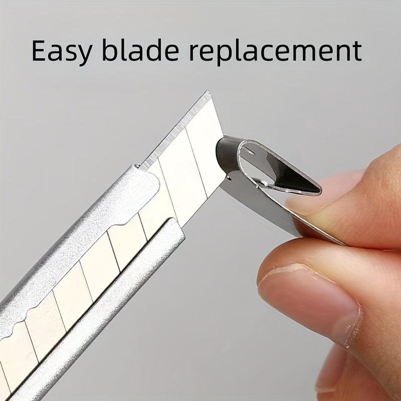 1pc Retractable Stainless Steel Utility Box Opener Hand Carving Tool