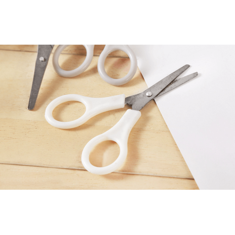 Safety Scissors for Students with Plastic Handle