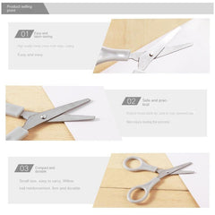 Safety Scissors for Students with Plastic Handle