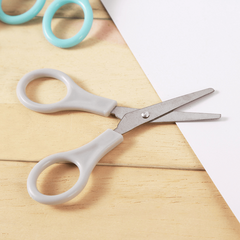 Safety Scissors for Students with Plastic Handle