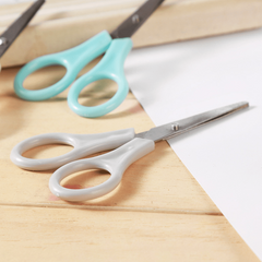 Safety Scissors for Students with Plastic Handle