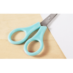 Safety Scissors for Students with Plastic Handle