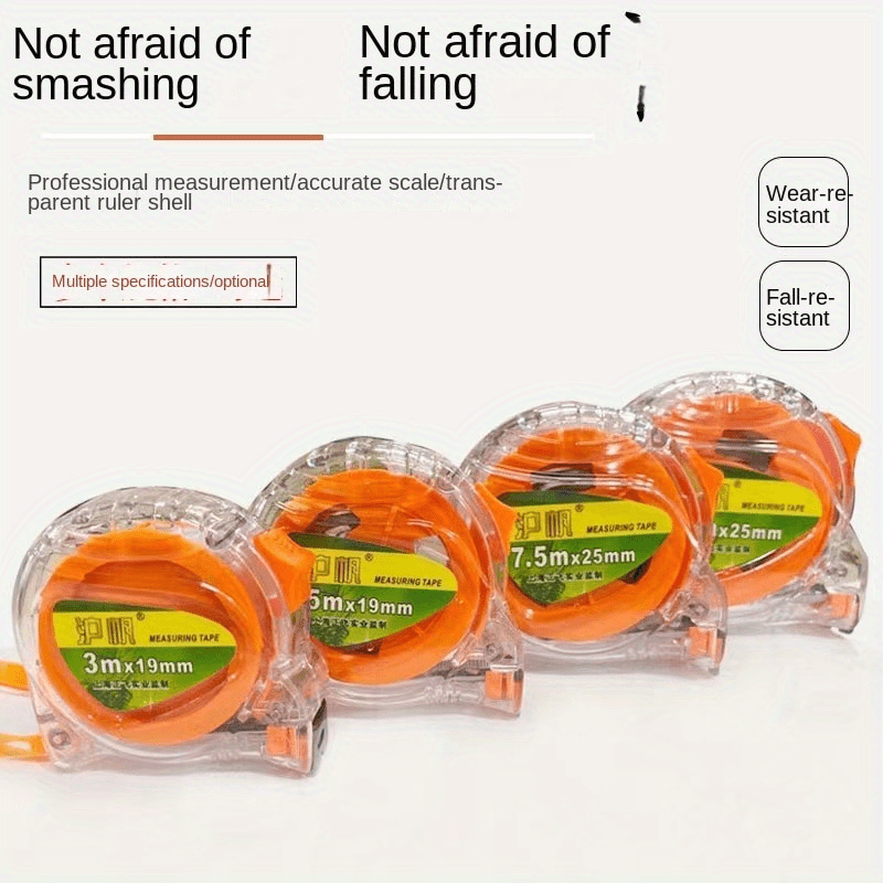 Retractable Household Measuring Tape Easy Read Loose Package Perfect Gift
