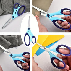 3pcs Office Scissors Craft Scissors Heavy Duty Ergonomic Comfort Grip Scissors