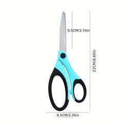 3pcs Office Scissors Craft Scissors Heavy Duty Ergonomic Comfort Grip