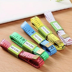 10pcs Retractable Soft Tape Measure Set for Sewing Tailoring Knitting