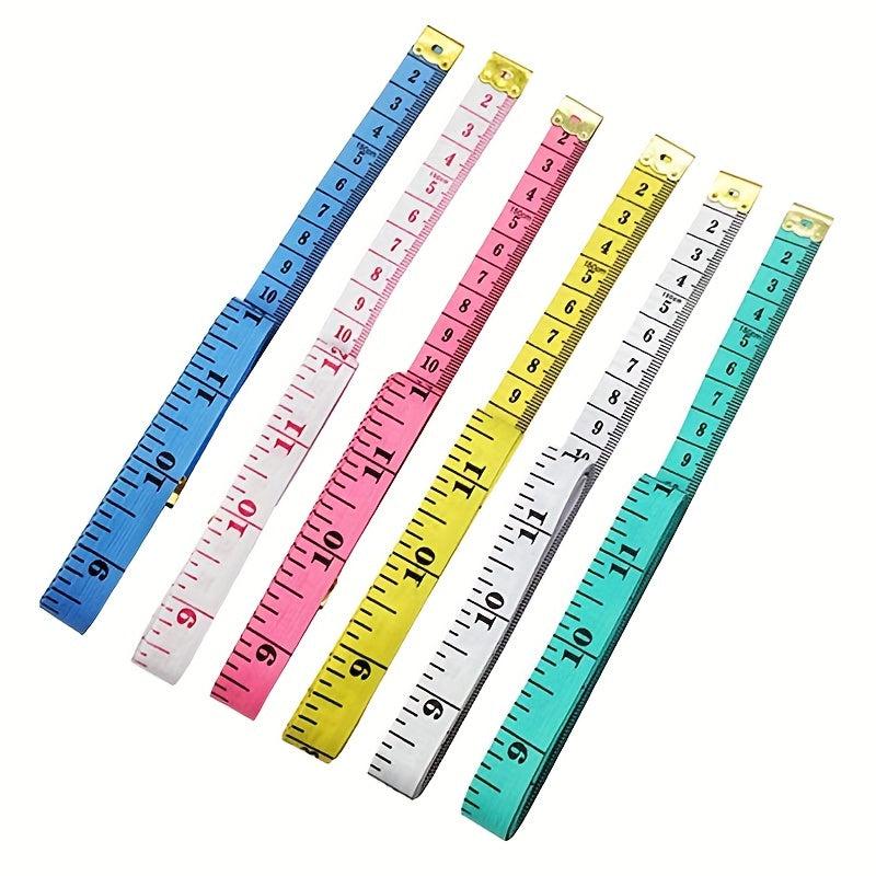 10pcs Retractable Soft Tape Measure Set for Sewing Tailoring Knitting