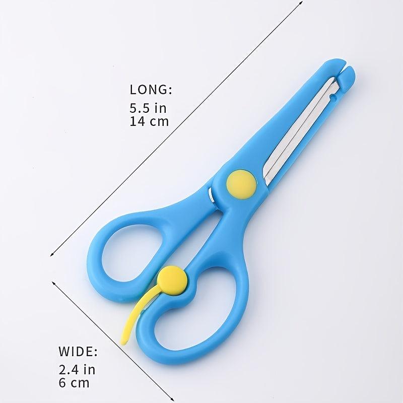 Student Safety Spring Scissors, 5-Pack