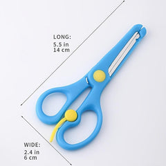 Student Safety Spring Scissors, 5-Pack