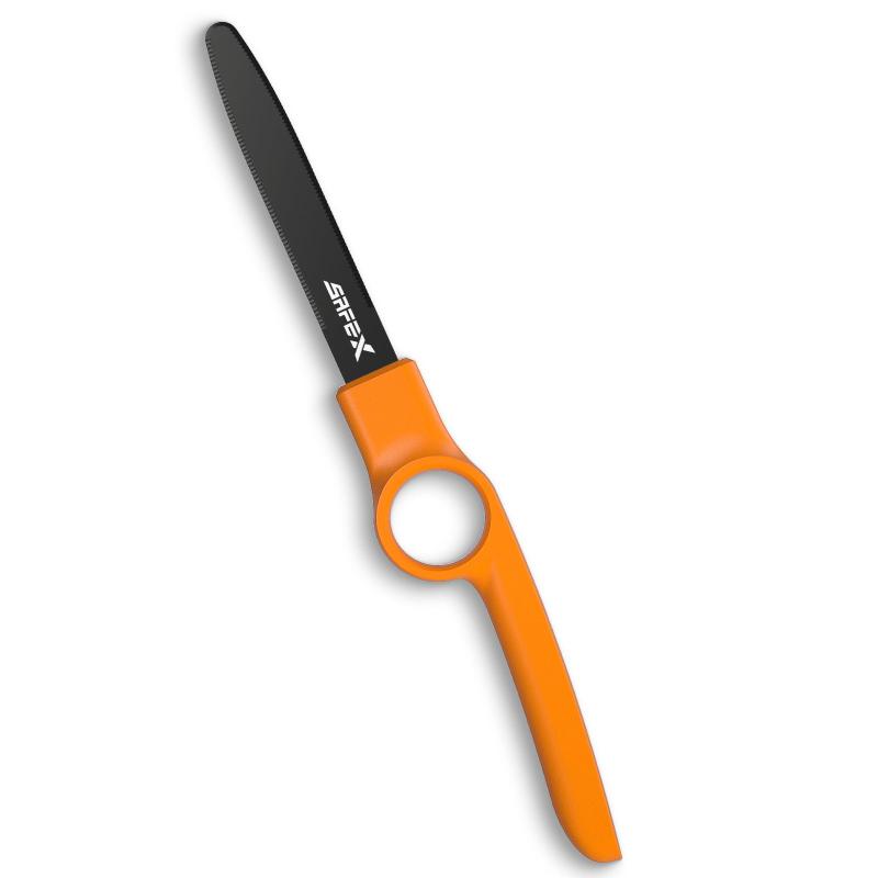 SAFEX Corrugated Cardboard Cutter with Non Stick Teflon Coating Blade