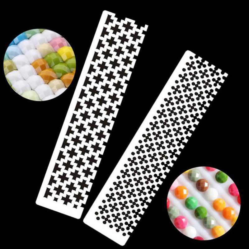 Diamond Painting Square Drill Ruler Dotting Rhinestone Tool