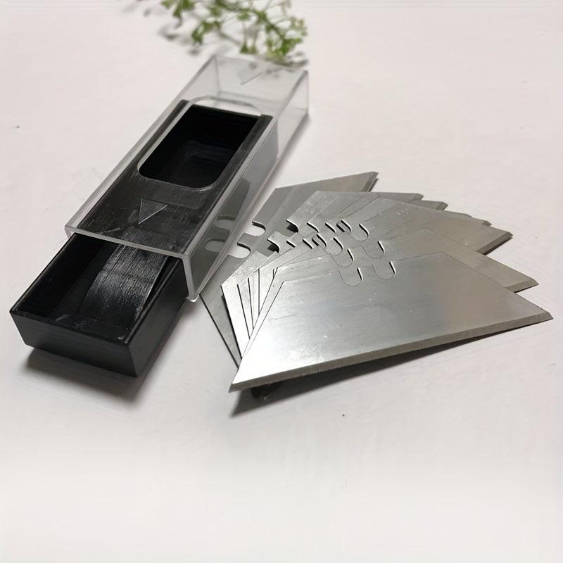 10pcs Box Thick T-Shaped Art Blade Folding Blade Wallpaper Carpet Leather Blade