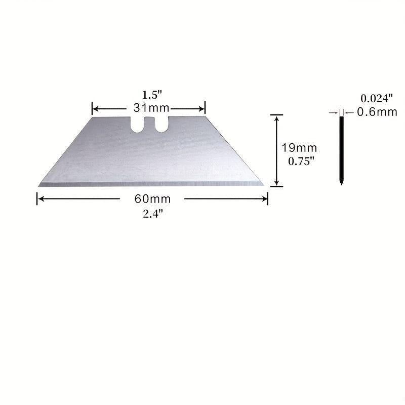10pcs Box Thick T-Shaped Art Blade Folding Blade Wallpaper Carpet Leather Blade