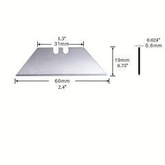 10pcs Box Thick T-Shaped Art Blade Folding Blade Wallpaper Carpet Leather Blade