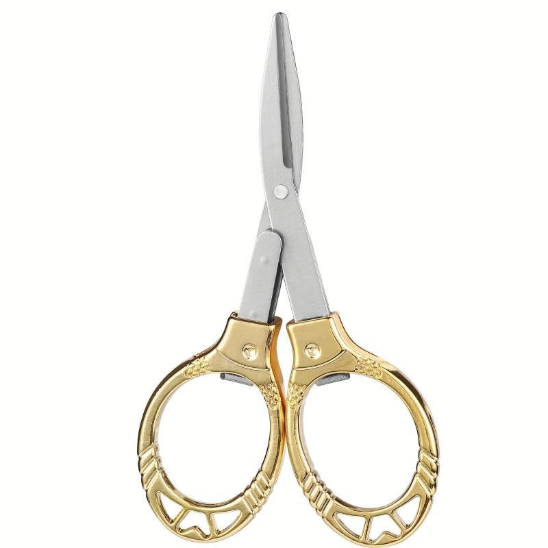 Portable Fishing Scissors Outdoor Folding Scissors Mini Scissors Key Pendant