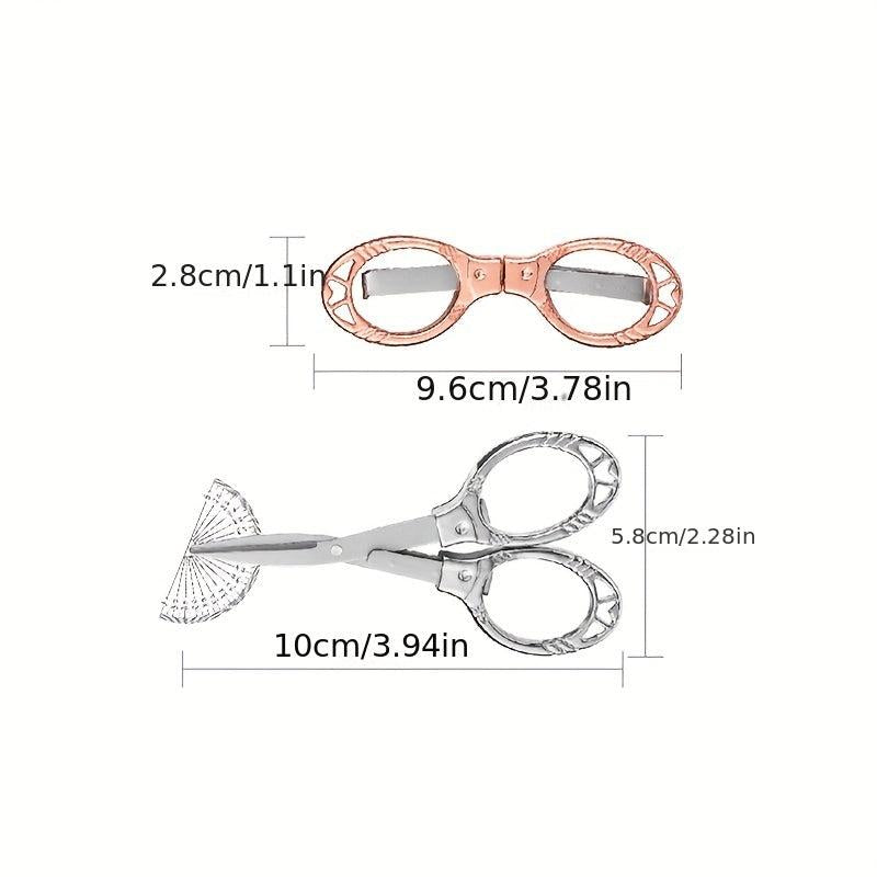 Portable Fishing Scissors Outdoor Folding Scissors Mini Scissors Key Pendant