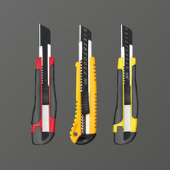 3-in-1 Auto-Lock Box Cutter for Carton & Office Supplies