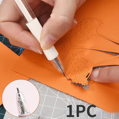 Paper Cutting Art with Press Pen 60 Degree Small Blade for Students