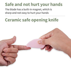 2pcs Ceramic Blade Safety Cutter Paper Accessories Trim Photos Scrapbooking