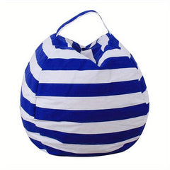 Children's Plush Toy Storage Bag Large Capacity Cotton Quilt Storage Zipper Bag