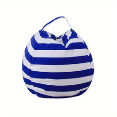 Children's Plush Toy Storage Bag Large Capacity Cotton Quilt Storage Zipper Bag