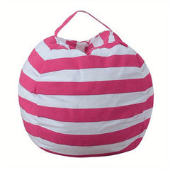 Children's Plush Toy Storage Bag Large Capacity Cotton Quilt Storage Zipper Bag