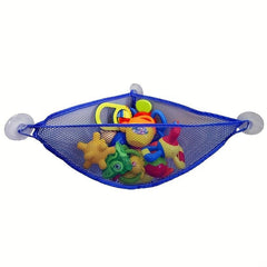 Bath Toys Mesh Net Toy Storage Bag With Suction Cups