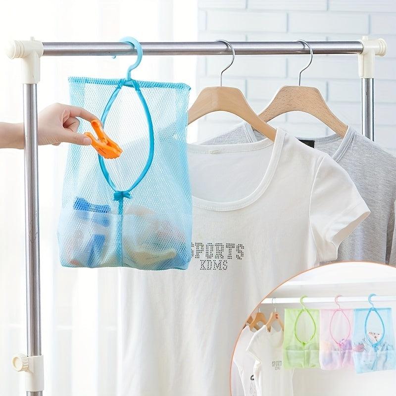 Baby Bath Toys Mesh Bag Duck Mesh Toy Storage Bathroom Organizer Suction Cups
