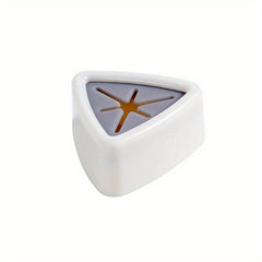 Triangle Push Towel Hooks Adhesive Wall Towel Holder