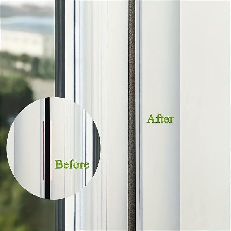 2pcs Severe Weather Seal Foam Window Glass Door Tapes