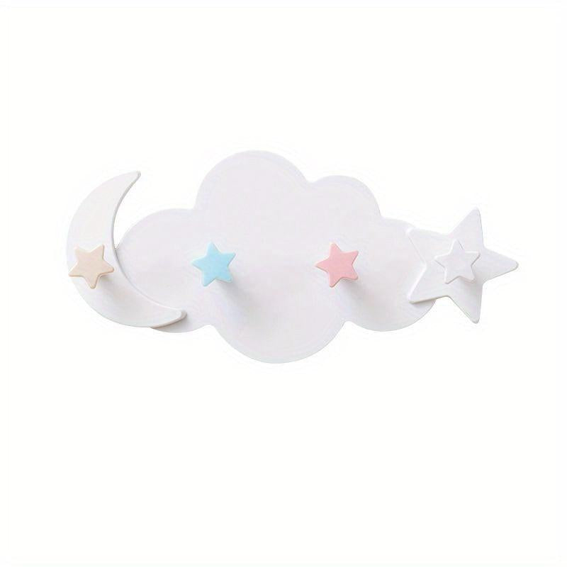 Cloud Shaped Self-adhesive Hook Bathroom Storage Accessory