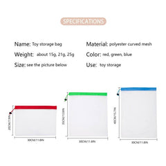 Breathable Toy Storage Bag - Nylon Material - Organizer for Toys - 10 30pcs