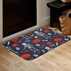 Halloween Doorway Foot Pad Entryway Carpet Horror Decor