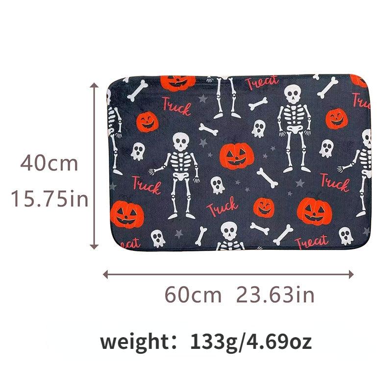 Halloween Doorway Foot Pad Entryway Carpet Horror Decor