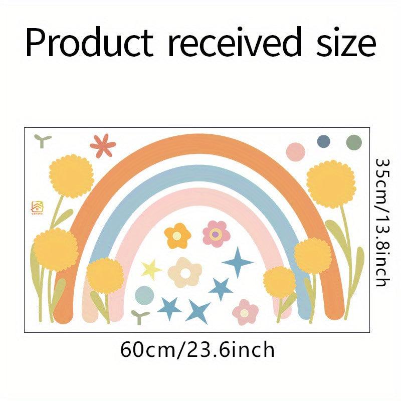 Rainbow Wall Stickers Self Adhesive Decals Home Room Decor