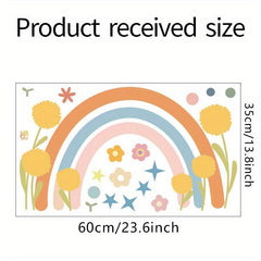 Rainbow Wall Stickers Self Adhesive Decals Home Room Decor