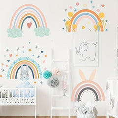 Rainbow Wall Stickers Self Adhesive Decals Home Room Decor