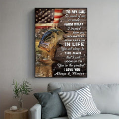 Father's Wall Canvas Painting for Home Decor TV Background Bedroom