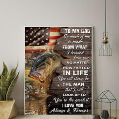 Father's Wall Canvas Painting for Home Decor TV Background Bedroom
