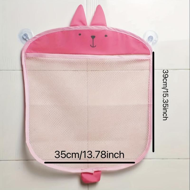 Cute Animal Wall Hanging Mesh Bag Bathroom Drain Storage Filter