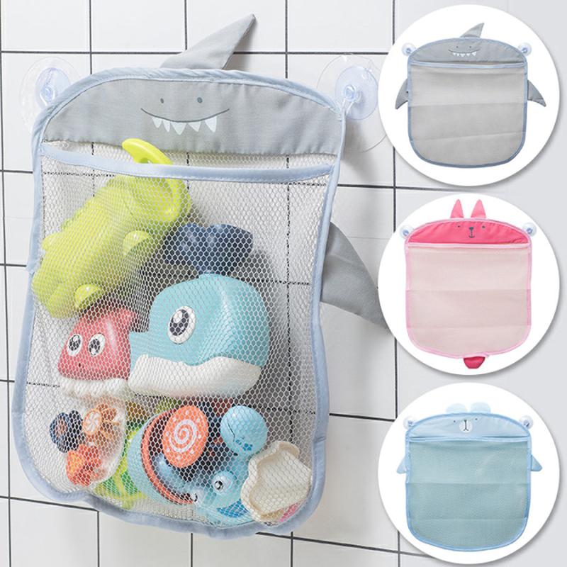 Cute Animal Wall Hanging Mesh Bag Bathroom Drain Storage Filter