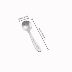 304 Stainless Steel Kids Tableware Set, Fork and Spoon, Happy Face Spoon