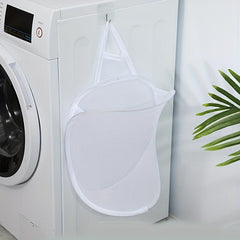 Wall Mounted Laundry Basket Foldable Household Dirty Clothes Storage