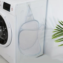 Wall Mounted Laundry Basket Foldable Household Dirty Clothes Storage