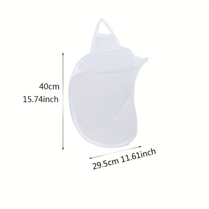 Wall Mounted Laundry Basket Foldable Household Dirty Clothes Storage