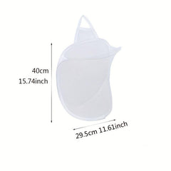 Wall Mounted Laundry Basket Foldable Household Dirty Clothes Storage
