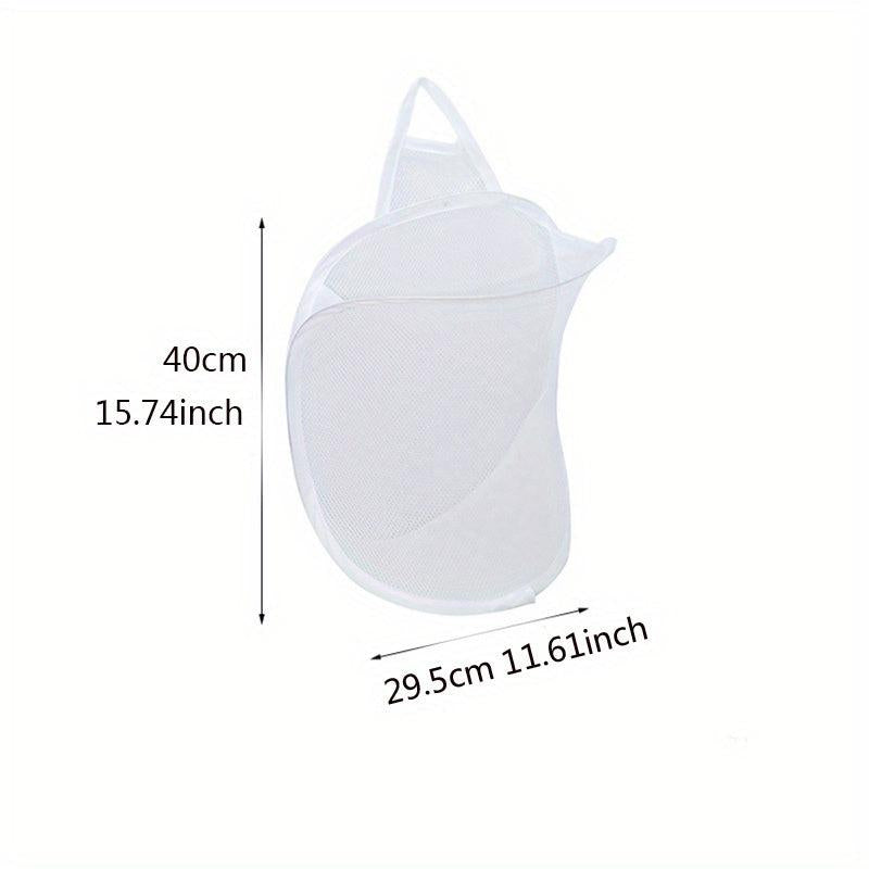 Wall Mounted Laundry Basket Foldable Household Dirty Clothes Storage