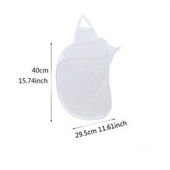 Wall Mounted Laundry Basket Foldable Household Dirty Clothes Storage