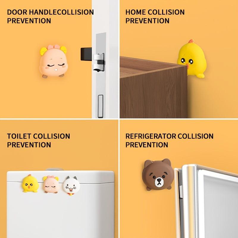 Animal Home Desk Glass Anti Collision Hanger Pads